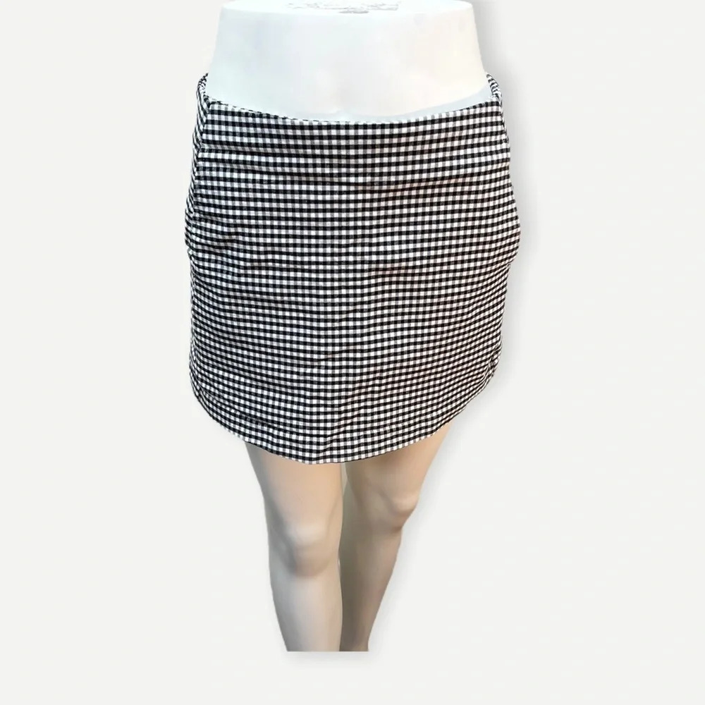 Urban OUTFITTERS gingham print mini skirt s